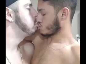 Hot gay kiss
